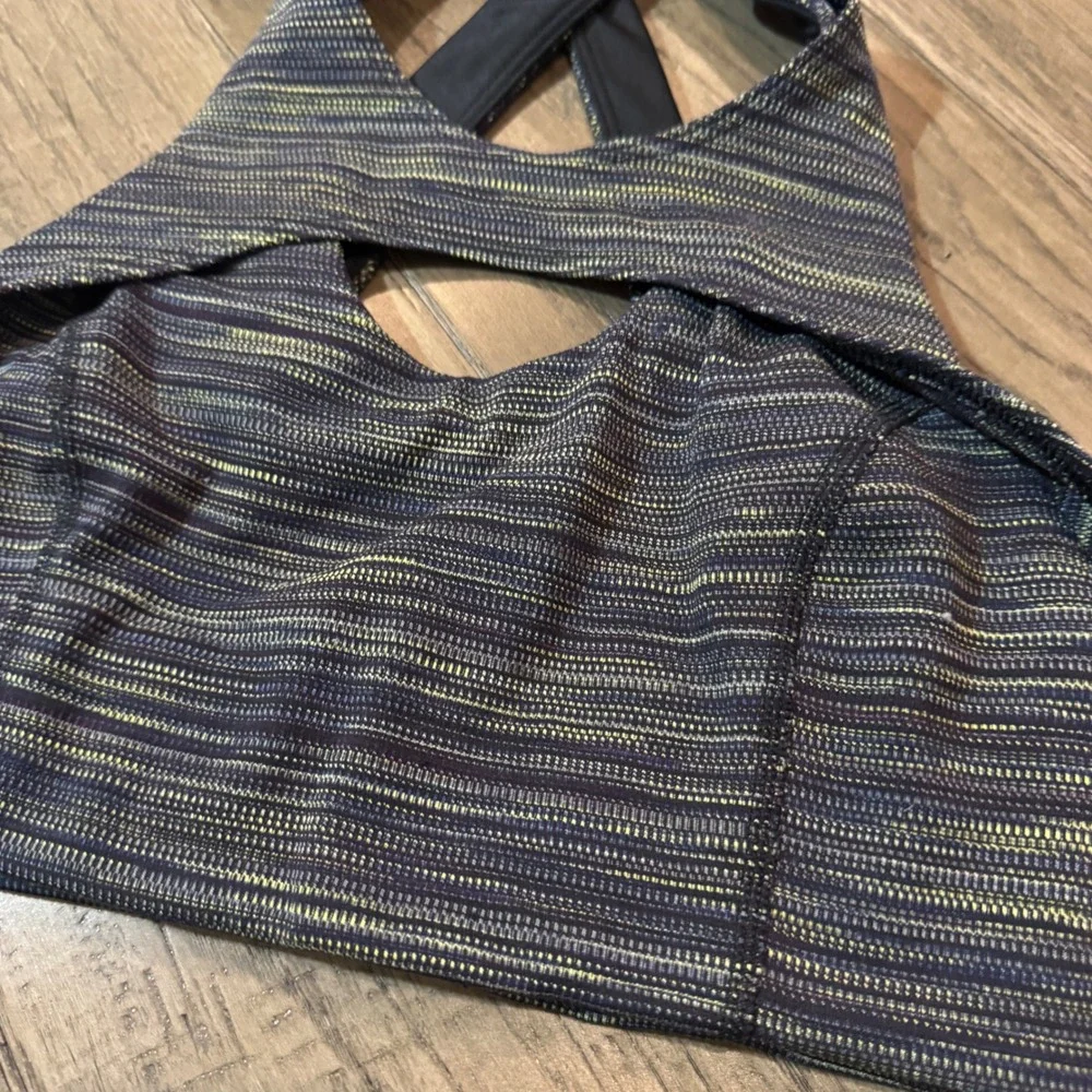 NWT Free People Movement‎ Combo XS Ribbed High Neck Cutout Sports Bra
